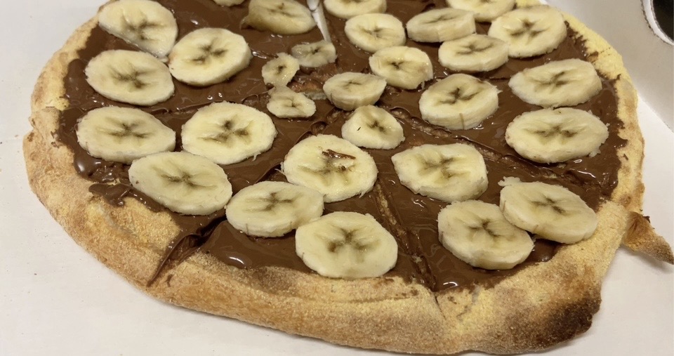 PIZZ CHOCO BANANE